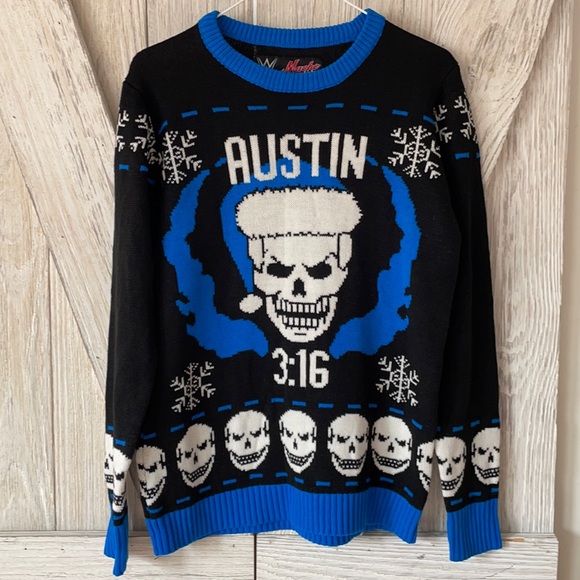 stone cold christmas sweater